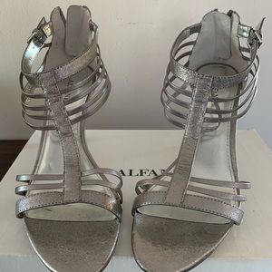 Silver shoes